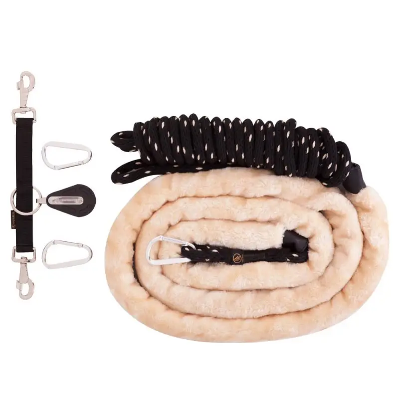 BR Concord Longe Longeermethode Zwart/Creme